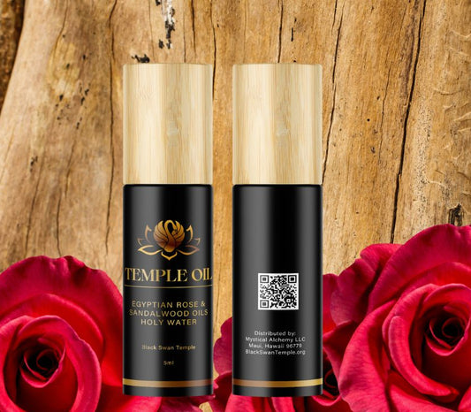 Rose, Sandalwood & Holy Water Temple Oil