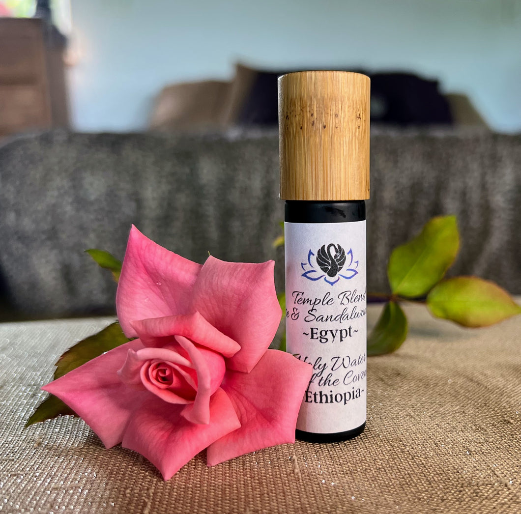 Rose, Sandalwood & Holy Water Temple Oil