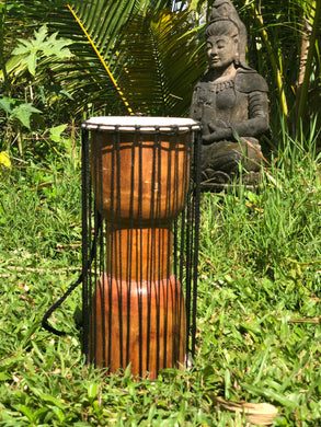 Wooden Drum with Strings